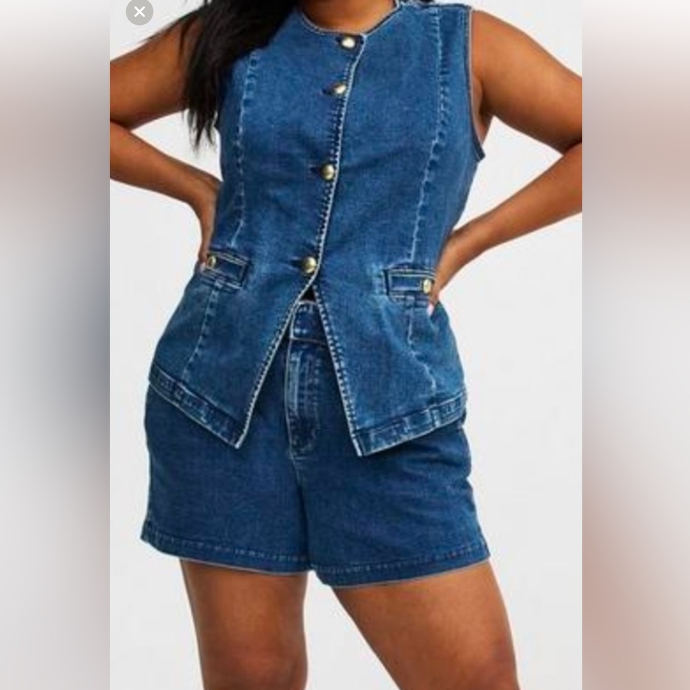Torrid Denim Studio Vest